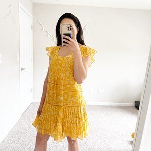 NWT SALONI Maggie Yellow Dress